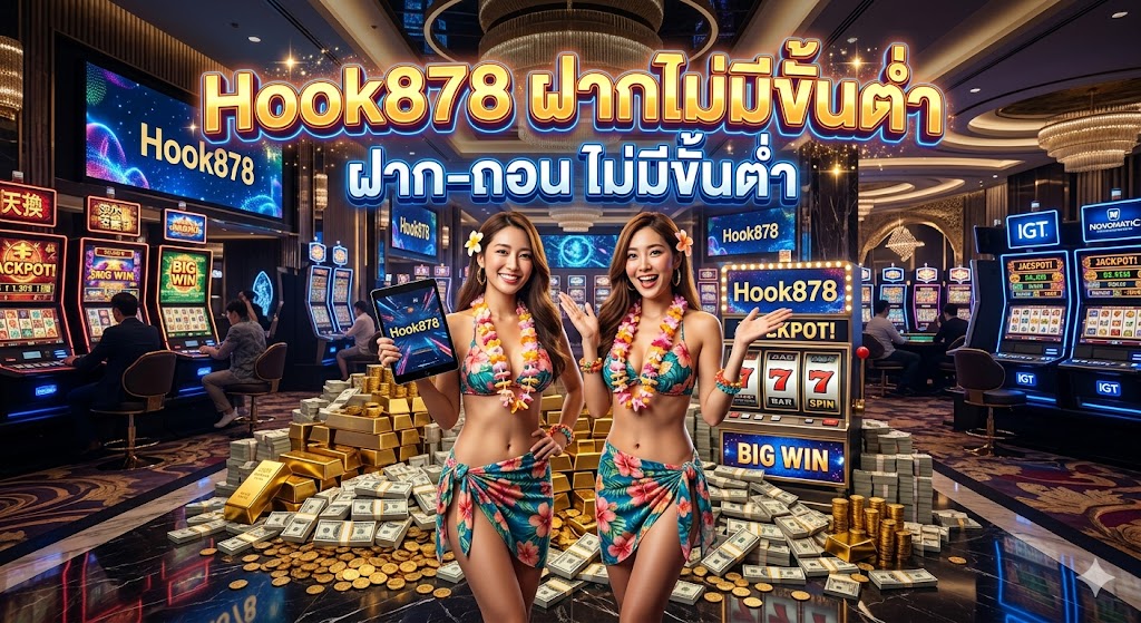 Hook878 ฝากไม่มีขั้นต่ำ